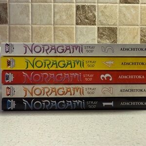 Noragami Stray God Manga Set Volumes 1-5